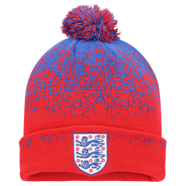 England Classics Ombre Cuffed Pom Beanie