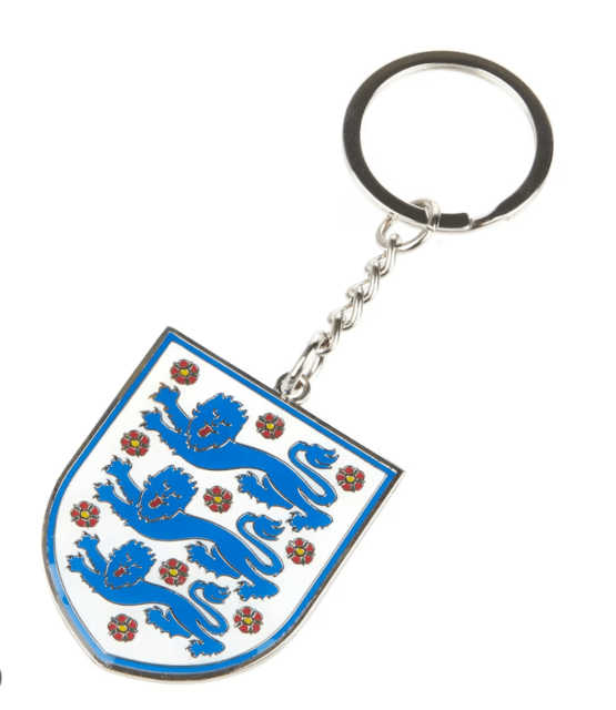 England Crest Keyring