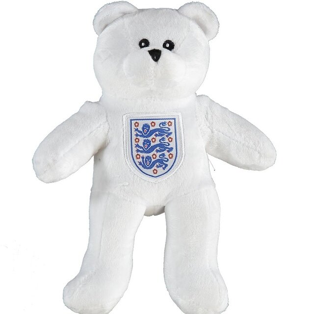 England Crest Mini Bear - White