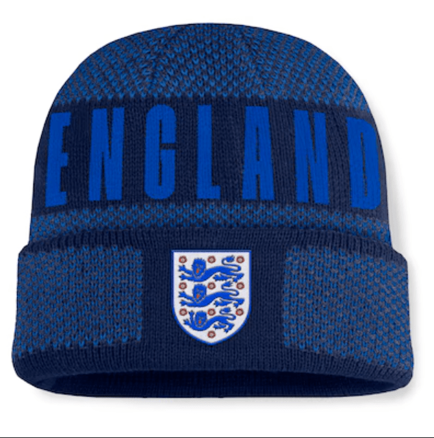 England Cuffed Beanie - Navy-OSFA
