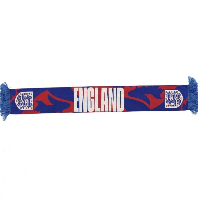 England Three Lions Scarf - Blue/Red 