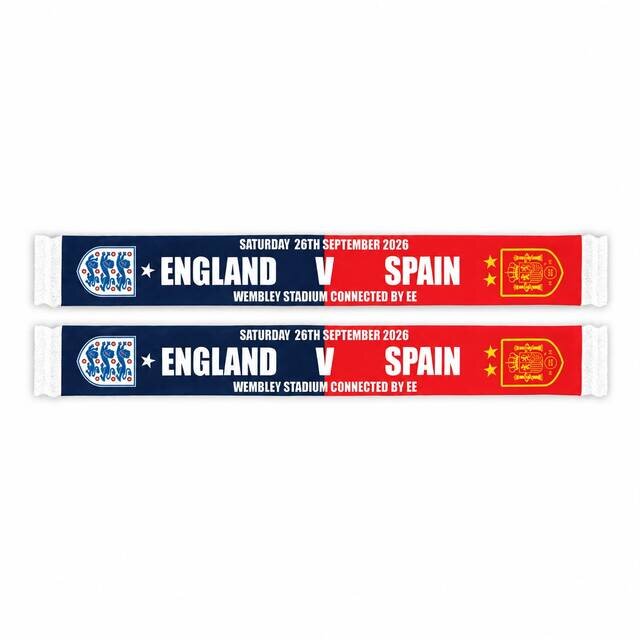 England v Spain H2H Scarf 