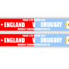 Three Lions v Uruguay H2H Scarf 2026 Thumbnail